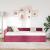 Cadru de pat colțar Altele cu headboard bordo 80 x 200 cm GartenMobel Dekor