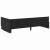 Cadru de pat colțar Altele cu headboard Negru 80 x 200 cm GartenMobel Dekor