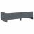 Cadru de pat colțar Altele cu headboard Gri închis 90 x 190 cm GartenMobel Dekor
