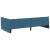 Cadru de pat colțar Altele cu headboard albastru 90 x 200 cm GartenMobel Dekor