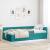 Cadru de pat colțar Altele cu headboard Turcoaz 90 x 200 cm GartenMobel Dekor
