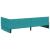 Cadru de pat colțar Altele cu headboard Turcoaz 90 x 200 cm GartenMobel Dekor