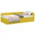 Cadru de pat colțar Altele cu headboard Galben 100 x 200 cm GartenMobel Dekor