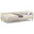 Cadru de pat colțar Altele cu headboard Manual Crem 90 x 190 cm GartenMobel Dekor