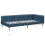 Cadru de pat colțar Altele cu headboard albastru 90 x 190 cm GartenMobel Dekor