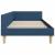 Cadru de pat colțar Altele cu headboard albastru 90 x 190 cm GartenMobel Dekor