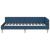 Cadru de pat colțar Altele cu headboard albastru 90 x 190 cm GartenMobel Dekor