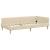 Cadru de pat colțar Altele cu headboard Crem 100 x 200 cm GartenMobel Dekor