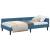 Cadru de pat colțar cu headboard Manual albastru 90 x 190 cm GartenMobel Dekor