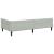 Cadru de pat colțar cu headboard Manual Gri deschis 90 x 190 cm GartenMobel Dekor