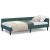 Cadru de pat colțar cu headboard Verde închis 90 x 200 cm GartenMobel Dekor