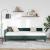 Cadru de pat colțar cu headboard Verde închis 100 x 200 cm GartenMobel Dekor