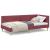 Cadru de pat colțar Altele cu headboard bordo 80 x 200 cm GartenMobel Dekor