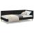 Cadru de pat colțar Altele cu headboard Negru 90 x 190 cm GartenMobel Dekor