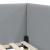 Cadru de pat colțar Altele cu headboard Gri deschis 90 x 200 cm GartenMobel Dekor