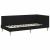 Cadru de pat colțar Altele cu headboard Negru 90 x 200 cm GartenMobel Dekor