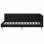 Cadru de pat colțar Altele cu headboard Negru 90 x 200 cm GartenMobel Dekor