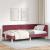 Cadru de pat colțar Altele cu headboard bordo 100 x 200 cm GartenMobel Dekor