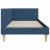 Cadru de pat colțar Altele cu headboard albastru 100 x 200 cm GartenMobel Dekor