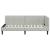Cadru de pat colțar Altele cu headboard Gri deschis 80 x 200 cm GartenMobel Dekor