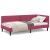 Cadru de pat colțar Altele cu headboard bordo 90 x 190 cm GartenMobel Dekor