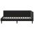 Cadru de pat colțar Altele cu headboard Negru 90 x 190 cm GartenMobel Dekor