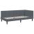 Cadru de pat colțar Altele cu headboard Gri închis 90 x 200 cm GartenMobel Dekor