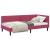 Cadru de pat colțar Altele cu headboard bordo 90 x 200 cm GartenMobel Dekor