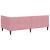 Cadru de pat colțar Roz 100 x 200 cm Catifea și lemn ingineresc GartenMobel Dekor