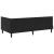 Cadru de pat colțar Altele cu headboard Negru 100 x 200 cm GartenMobel Dekor