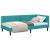 Cadru de pat colțar Altele cu headboard Turcoaz 100 x 200 cm GartenMobel Dekor