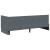 Cadru de pat colțar cu headboard Gri închis 80 x 200 cm Catifea GartenMobel Dekor