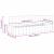 Cadru de pat colțar cu headboard Roz 80 x 200 cm Catifea GartenMobel Dekor