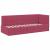 Cadru de pat colțar cu headboard bordo 80 x 200 cm Catifea GartenMobel Dekor