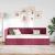 Cadru de pat colțar cu headboard bordo 80 x 200 cm Catifea GartenMobel Dekor