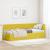 Cadru de pat colțar cu headboard Galben 80 x 200 cm Catifea GartenMobel Dekor