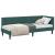 Cadru de pat colțar Verde închis 80 x 200 cm Catifea GartenMobel Dekor