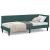 Cadru de pat colțar Verde închis 80 x 200 cm Catifea GartenMobel Dekor
