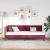 Cadru de pat colțar cu headboard bordo 80 x 200 cm Catifea GartenMobel Dekor