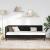 Cadru de pat colțar cu headboard Negru 80 x 200 cm Catifea GartenMobel Dekor