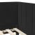 Cadru de pat colțar cu headboard Negru 80 x 200 cm Catifea GartenMobel Dekor