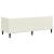 Cadru de pat colțar cu headboard Crem 80 x 200 cm Catifea GartenMobel Dekor