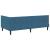 Cadru de pat colțar cu headboard albastru 90 x 190 cm Catifea GartenMobel Dekor