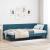 Cadru de pat colțar cu headboard albastru 90 x 200 cm Catifea GartenMobel Dekor