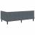 Cadru de pat colțar cu headboard Gri închis 90 x 200 cm Catifea GartenMobel Dekor