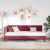 Cadru de pat colțar cu headboard bordo 90 x 200 cm Catifea GartenMobel Dekor