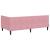 Cadru de pat colțar cu headboard Roz 100 x 200 cm Catifea GartenMobel Dekor