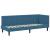 Cadru de pat colțar cu headboard albastru 80 x 200 cm Catifea GartenMobel Dekor