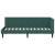 Cadru de pat colțar Verde închis 80 x 200 cm Catifea GartenMobel Dekor
