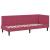 Cadru de pat colțar cu headboard bordo 80 x 200 cm Catifea GartenMobel Dekor
